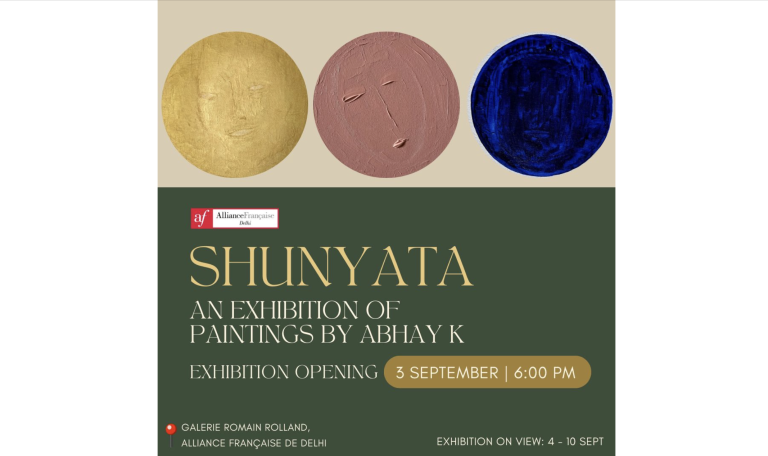 Abhay K Unveils Geometric Abstract Art in “Shunyata” at Alliance Française, Delhi